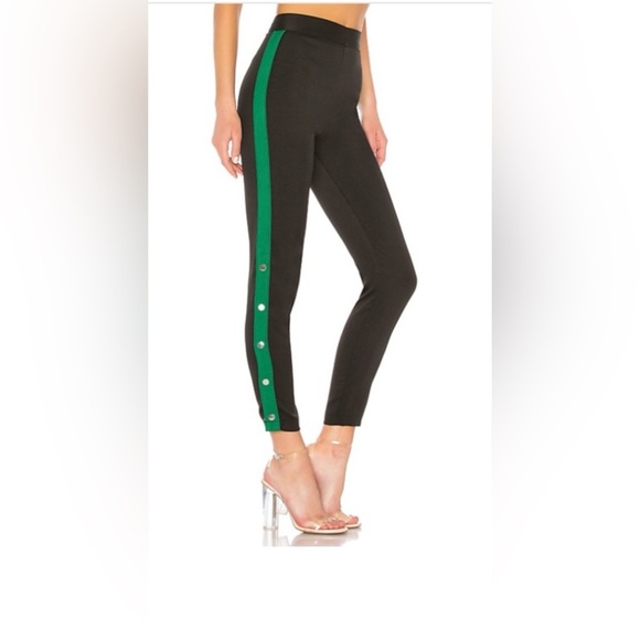 **Host Pick** NWT Lovers and Friends On Track Legging Green Black XS Preppy Y2K - Picture 1 of 7